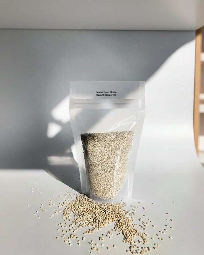 Stand Up Pouches | Made From AS5810 Home Compostable Film