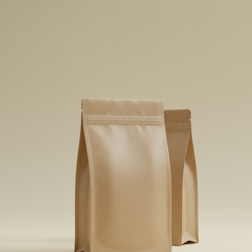 Compostable Kraft Stand-Up Pouch Matte Finish