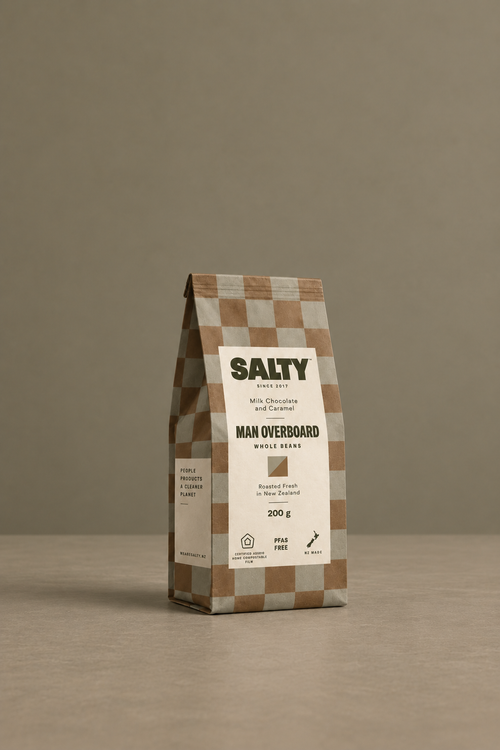 200g Coffee Bag | Made from Certified AS5810 Home Compostable Film