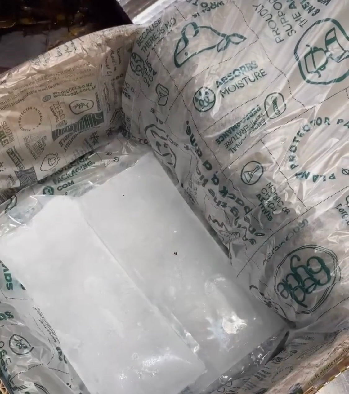 Ice Packs ~ Certified AS5810 Home Compostable