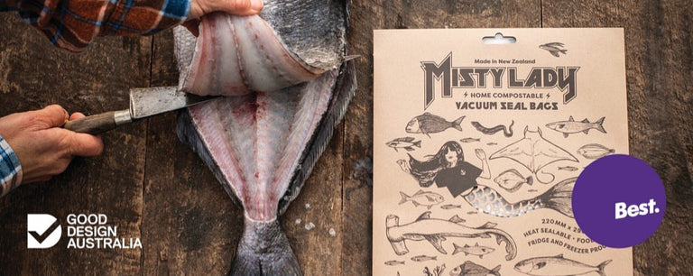 Misty Lady Certified AS5810 Home Compostable Vacuum Seal Bags