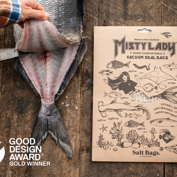 Misty Lady Certified AS5810 Home Compostable Vacuum Seal Bags