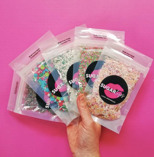 SAMPLE PACK | CLEAR & KRAFT Stand Up Pouch | Certified AS5810 Home Compostable Film | NZ MADE