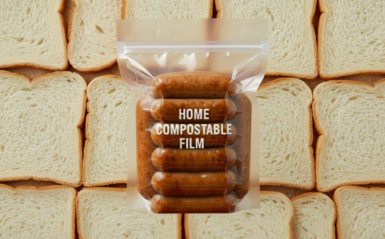 CLEAR POUCH | AS5810 Home Compostable Film | NZ MADE