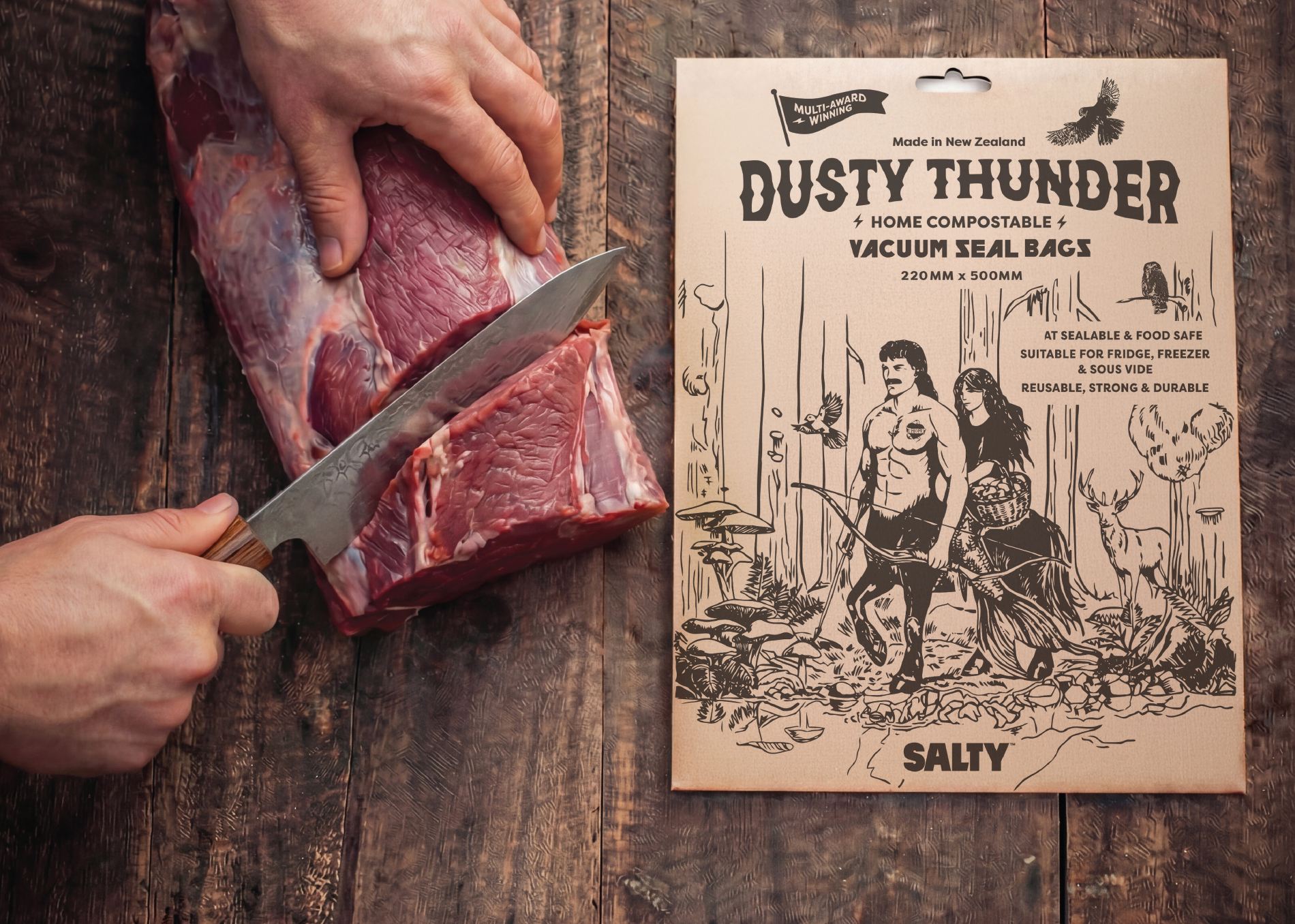 Dusty Thunder Certified | 220 mm × 500 mm
