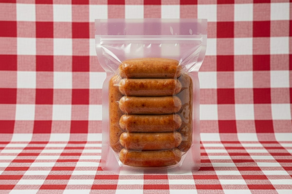 SAMPLE PACK | CLEAR & KRAFT Stand Up Pouch | Certified AS5810 Home Compostable Film | NZ MADE