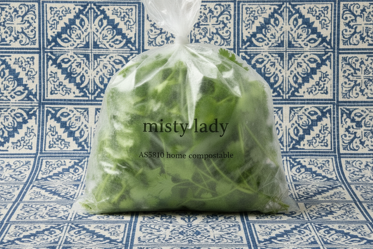 HEAT SEALABLE BAG | AS5810 Home Compostable | NZ MADE