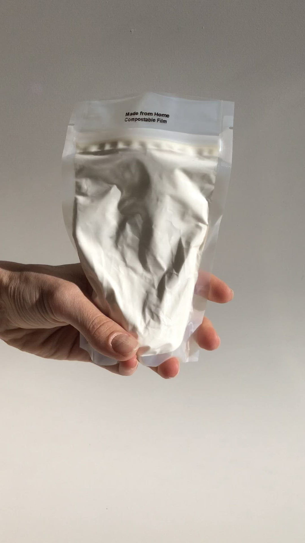 Stand Up Pouch | Clear | Home Compostable Film