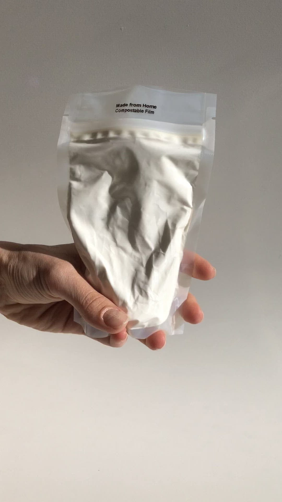 Stand Up Pouch | Clear | Home Compostable Film